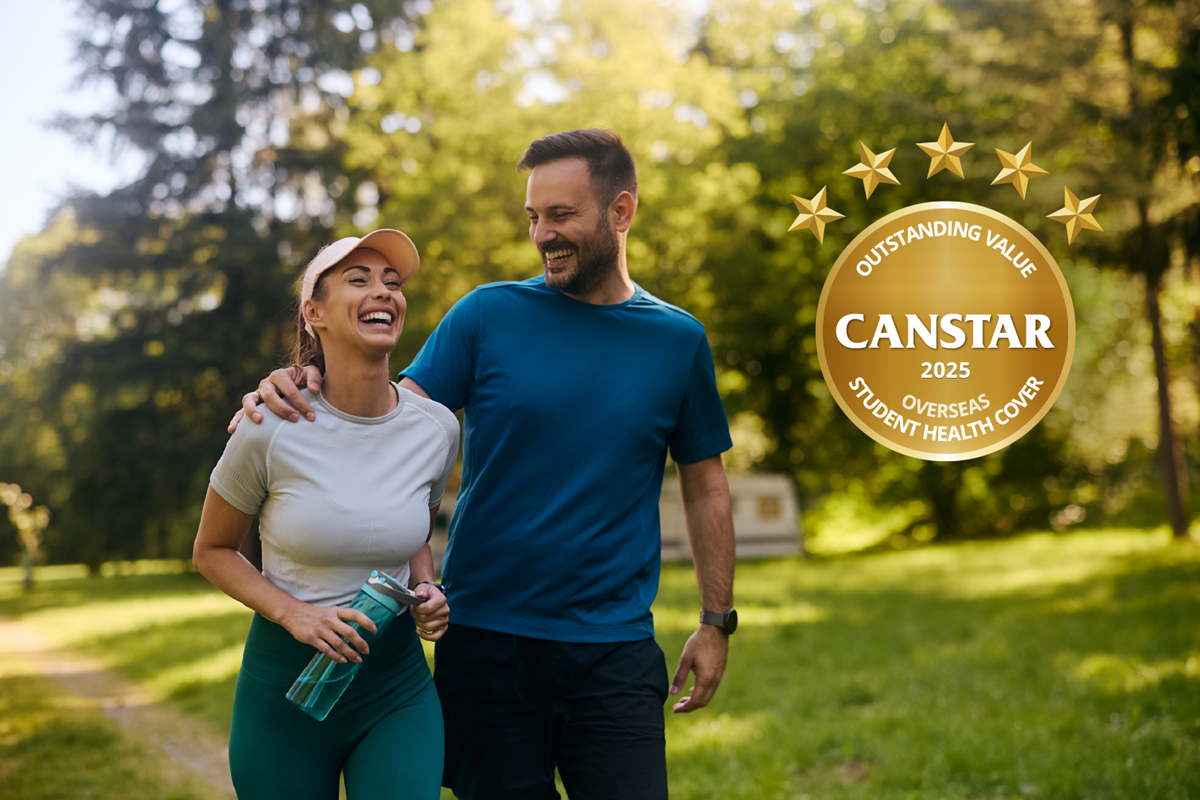 two people jogging