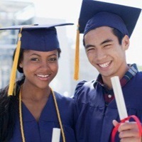 student graduating